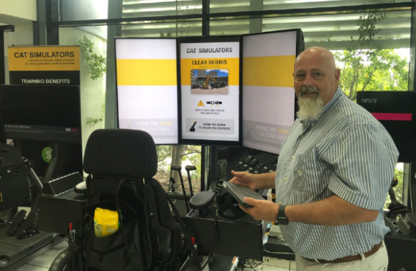 Operator training with a difference Caterpillar Simulators And Virtual ...