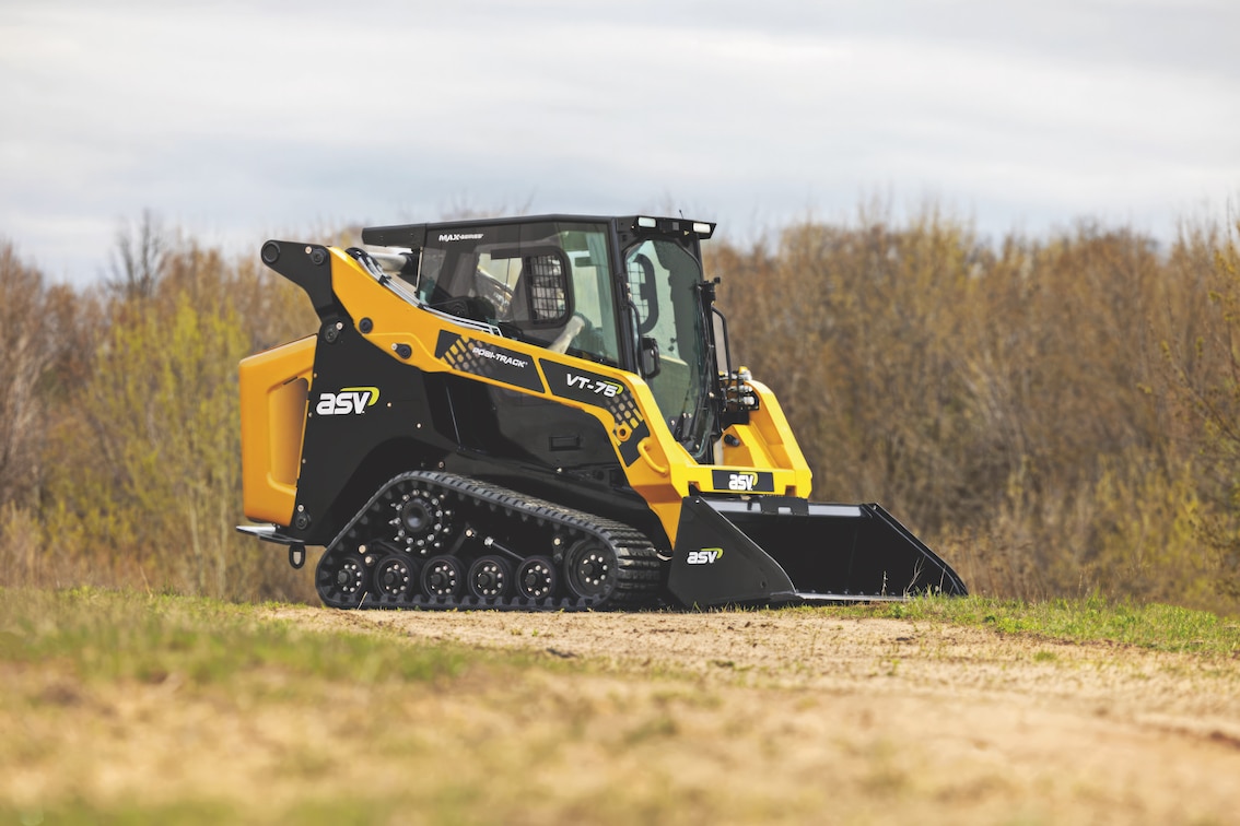 ASV track loaders lift performance to new heights