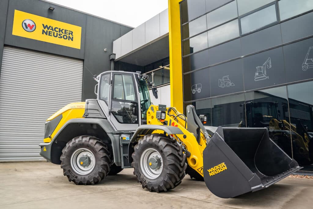 The Wacker Neuson WL110 Wheel Loader